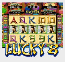 New RTG Video Slot Lucky 8