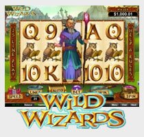 New RTG Video Slot Wild Wizards